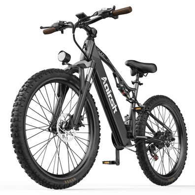 Aairsk XT90 Elektrofahrrad, 1500-W-Motor, 48-V-20-Ah-Akku, 26-Zoll-Reifen