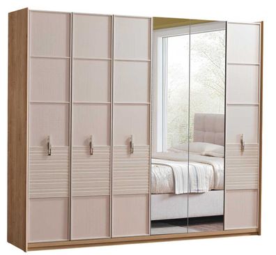 Kleiderschrank mit Spiegel im modernen Stil für das Schlafzimmer