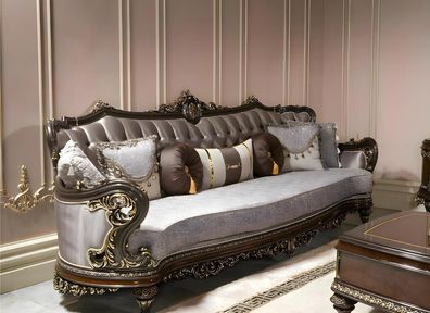 Klassische Wohnzimmergarnitur Designer Sofas Couchtisch Sideboard