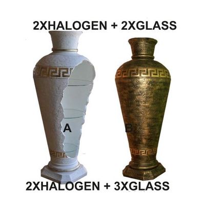 Deko Regal Vase Bar Figur Statue Skulptur 180 cm Figuren Statuen Vasen Regale