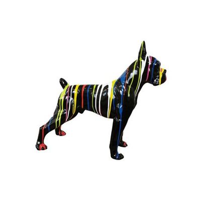 Abstrakte Design Figur Statue Garten dekoration designer Statuen Figuren Hund