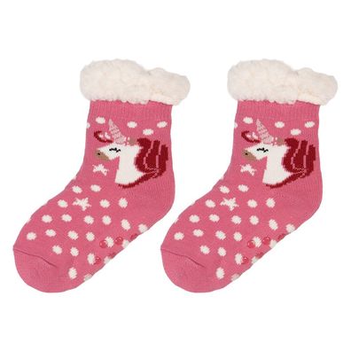 Clayre & Eef Kinder-Wintersocken 28-31 Rosa Synthetisch