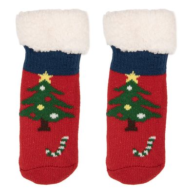 Clayre & Eef Baby-Haussocken für 0?24 Monate Rot Synthetisch