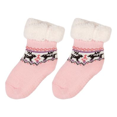 Clayre & Eef Baby-Haussocken für 0?24 Monate Rosa Synthetisch