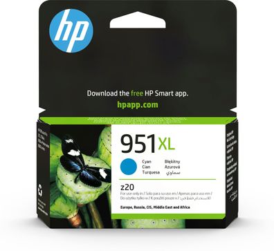 HP Tintenpatrone Nr. 951XL CN046AE Cyan (ca. 1500 Seiten)