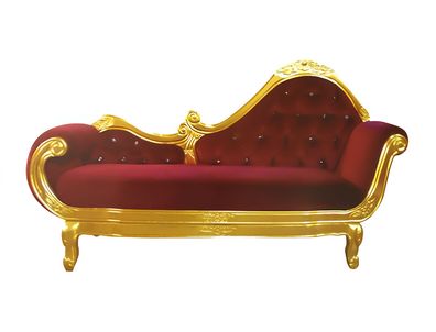 Chaiselongue Liege Relax Sofa Sessel Klassisch Barock Rokoko Jungendstil royal