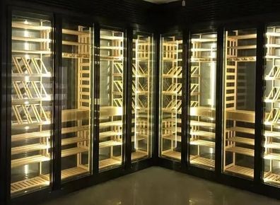 Weindisplay Weinschrank Flaschenregal Weinkühlschrank Weinaufbewahrung