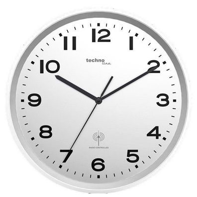 Technoline - TL WT8500 SILVER - Wanduhr