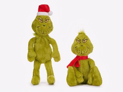 The Grinch Plüsch Plüschfigur Stofftier 25 / 40 cm Groß
