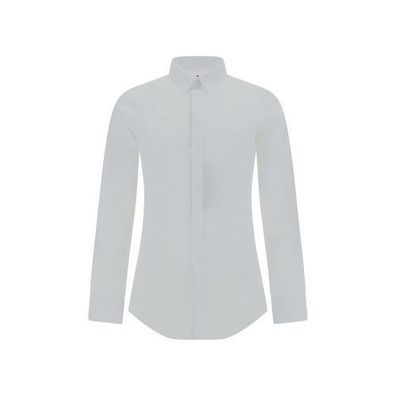 Dolce & Gabbana White Elastane Dress Shirt