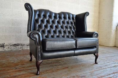 Chesterfield Sofa 2 Sitzer Polster Sofas Design Luxus Couch Ohrensessel Sofas
