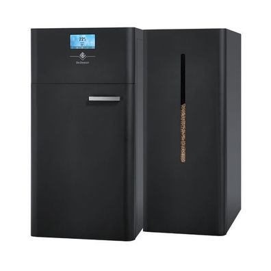 Pelletkessel CPA Evolution De Dietrich 24 kW mit Silo