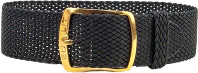 Perlonband Textil schwarz geflochten wasserfest Kristall 25593G