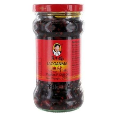 LAO GAN MA Erdnüsse in Chiliöl 275g