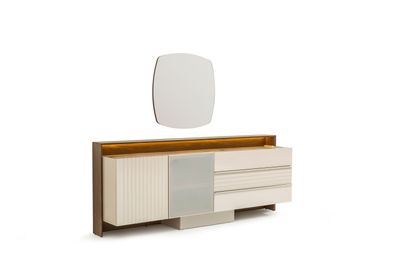 Design-Sideboard mit Spiegel – Viel Stauraum für Ihr Wohnzimmer