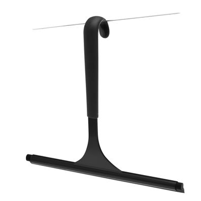 bremermann Duschabzieher Rondine aus Edelstahl inkl. Wandhalter kein Bohren 3M K