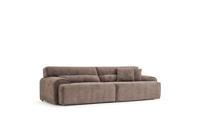 4-Sitzer Sofa braun modern komfortabel stilvoll für Ihr Wohnzimmer