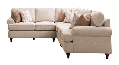 Beiges Ecksofa in L-Form – Modern, Komfortabel und Stilvoll für Ihr Zuhause