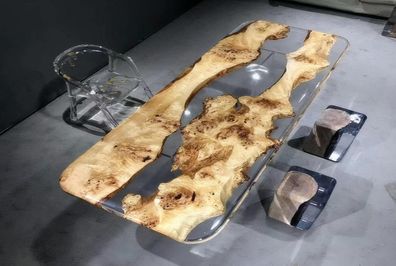 Exklusiver Epoxidharz Tisch Moderne Esszimmer Tische Robuste Tische