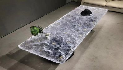 Transparenter Esszimmertisch Luxuriöse Möbel Designer Esstisch