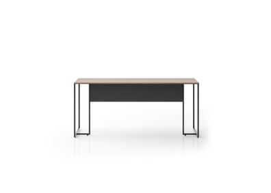 Moderner Brauner Schreibtisch Stilvolle Arbeitszimmer Holztische