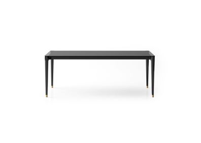 Schwarzer Bürotisch Moderner Konferenztisch Arbeitszimmer Tische