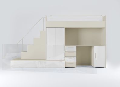 Hochbett aus Holz – Ideal für platzsparendes Wohnen und Stauraum