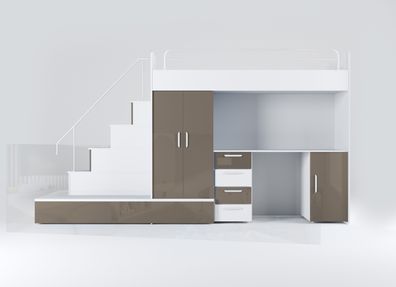 Hochbett aus Massivholz – Für mehr Platz und Stauraum im Jugendzimmer