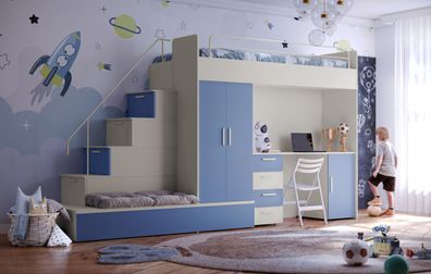 Hochbett mit Stauraum – Funktional und ideal für das Jugendzimmer