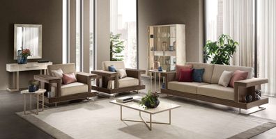 Wohnzimmer Set (Sofagarnitur 3 + 3+1) – Robustes Design für Ihr Wohnzimmer