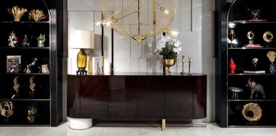 TV Lowboard Wohnzimmer Wandschrank Tisch Wohnzimmerschrank Holz Möbel Neu