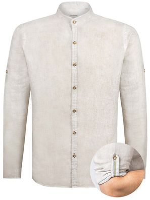 Trachtenhemd Sergio Farbe hanf