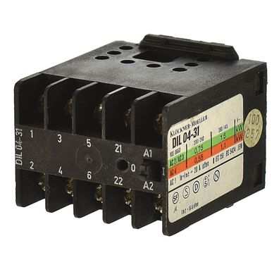 Moeller DIL04-31 Schütz 4KW Spule 24VAC