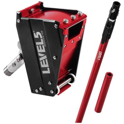 LEVEL5 Profi 2"Nail Spotter Schraubenlöchenfüller + Teleskopstiel Set 4-570