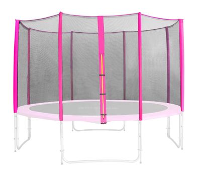 Sicherheitsnetz Pink für Gartentrampolin 1,85 M - 4,60 M versch. Größen SN-ON/1951