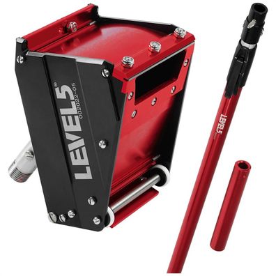 LEVEL5 Set Profi 3" Nail Spotter Schraubenlöchenfüller + Teleskopstiel 4-571