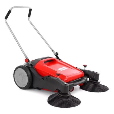 HECHT Kehrmaschine mit zwei Bürsten, 105 cm, 48 Liter