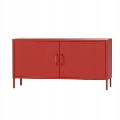 Fernsehschrank ROSA TV Schrank TV Board für Wohnzimmer 115 x 59,5 x 40 cm, Rot