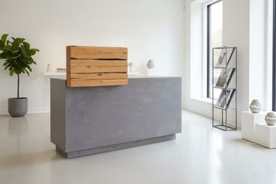 Theke Luise, Verkaufstheke, Thresen, Rezeption - Individuell gebaut Beton Industrial