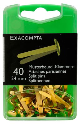 Musterbeutel-Klammern 24mm 40St