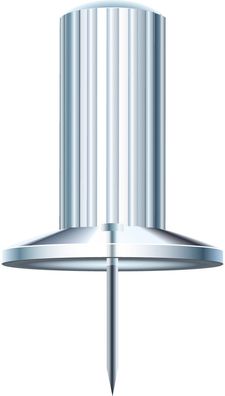 Pinwandnadel Papics glasklar 25 St