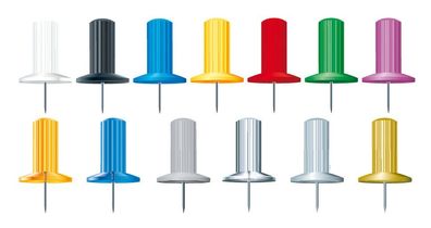 Pinwandnadel Papics transpar 100 St