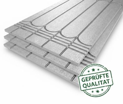 Trockenbau Fußbodenheizung 0,72 cm² - kein Estrich - 30/25/20 mm