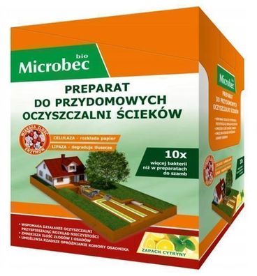 Klärgruben Bakterien Aktivator Kläranlage Behandlung Zitronenduft 18 Sachets 35g