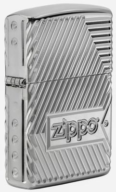 Zippo Armor Case chrom poliert 8 Sides Flame