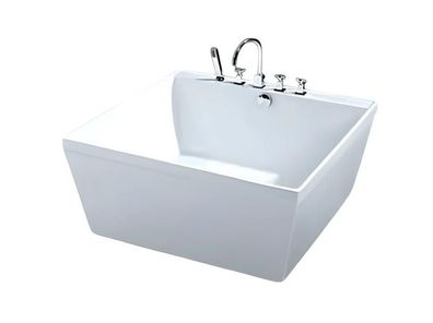 Designwanne Badewanne Acrylwanne Wanne Komfortwanne Raumsparwanne 135x135 cm