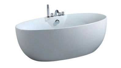 Badewanne Komfortwanne Relaxwanne Acrylwanne Luxuswanne Pflegewanne 170x80 cm