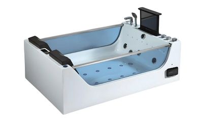 Luxuswanne Hydromassagewanne Badewanne Whirlpool Blubberbad Spa 180x120 cm
