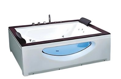 Acrylwanne Massagewanne Whirlpool Luxuswanne Wellnesswanne 180x150 cm