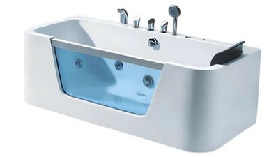 Luxuswanne Whirlpool Massagewanne Wellnesswanne Freistehende Wanne 170x80 cm
